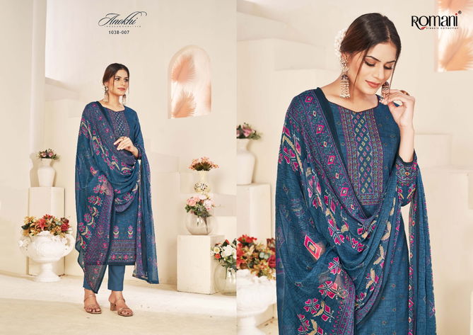 Romani Anokhi 2 Soft Cotton Printed Casual Daily Wear Designer Dress Material Collection